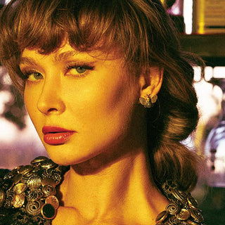 Arete Abeja Dorado personalizable Arete Base de Joyería Regina Castillo