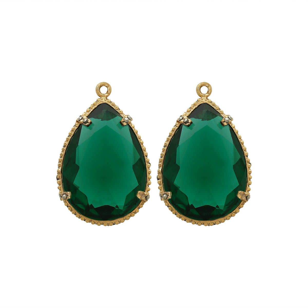 DROP CLASICO GOLD Drops de Joyería Regina Castillo