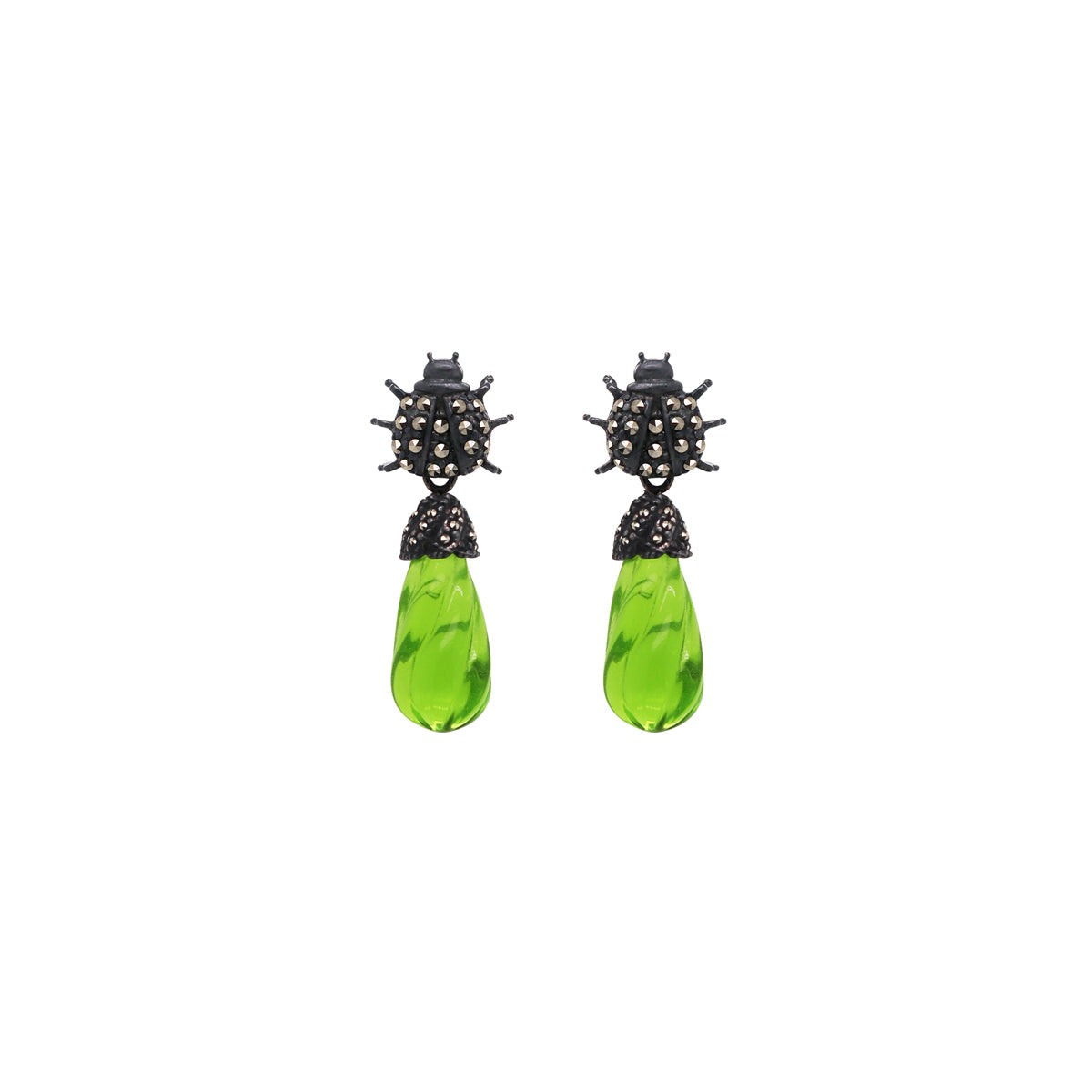 COMBO Arete Catarina Con Drop clásico, mini Ópalo y Drop Briolette (LIMITED) Arete + Drop de Joyería Regina Castillo