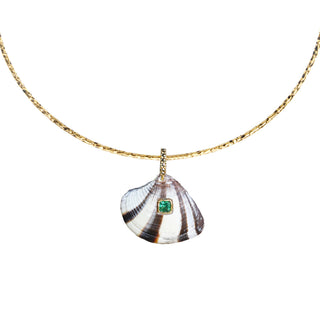 Collar Rígido Litibu Verde Bandera Collares de Joyería Regina Castillo