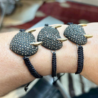 Pulsera Tejida Corazón Pulseras de Joyería Regina Castillo