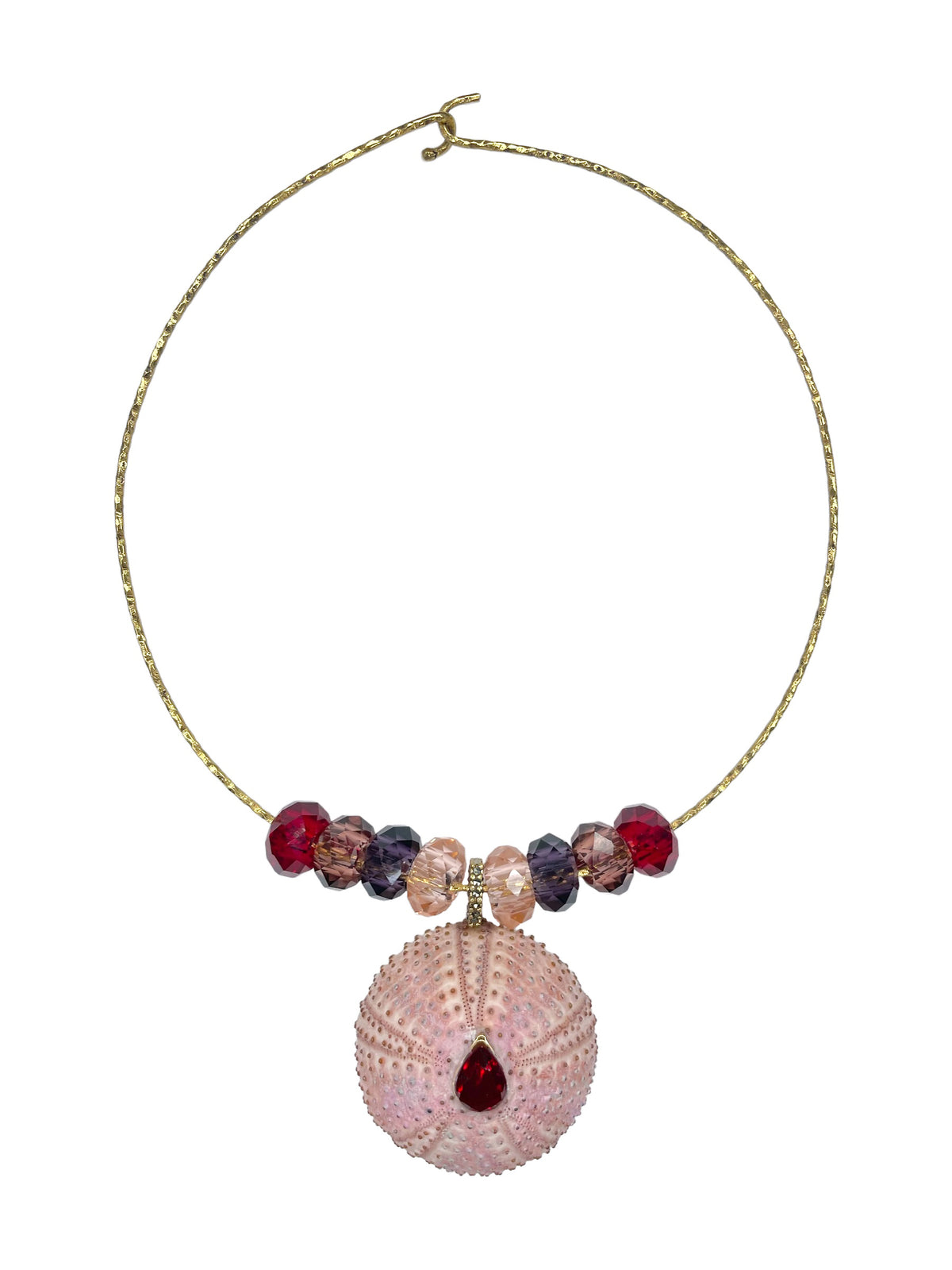COLLAR RIGIDO GOLD CONCHA Collares de Joyería Regina Castillo