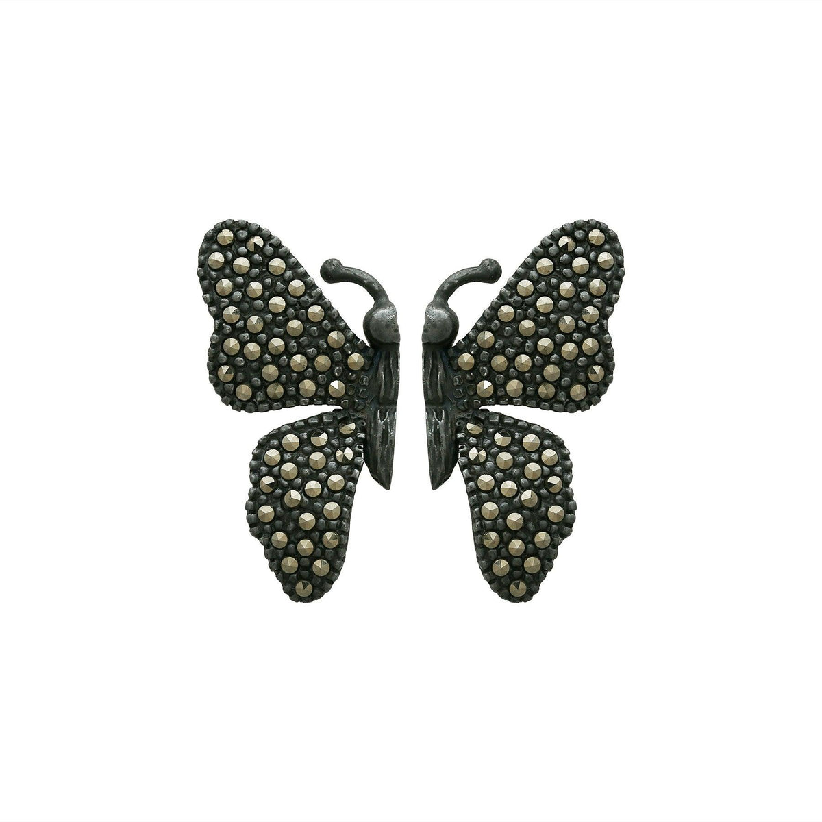 Arete Mariposa Katie personalizable Arete Base de Joyería Regina Castillo