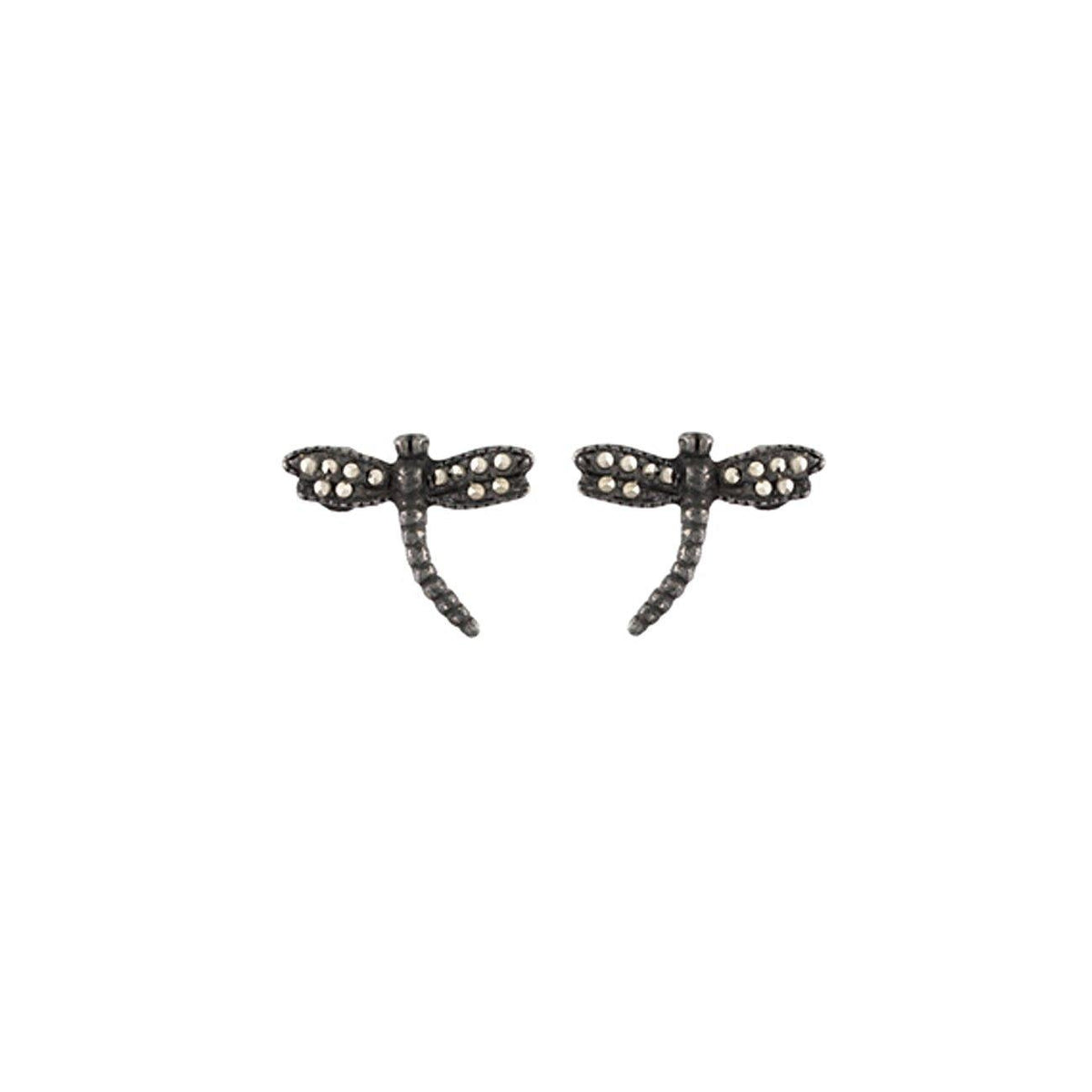 Arete libélula Aretes de Joyería Regina Castillo