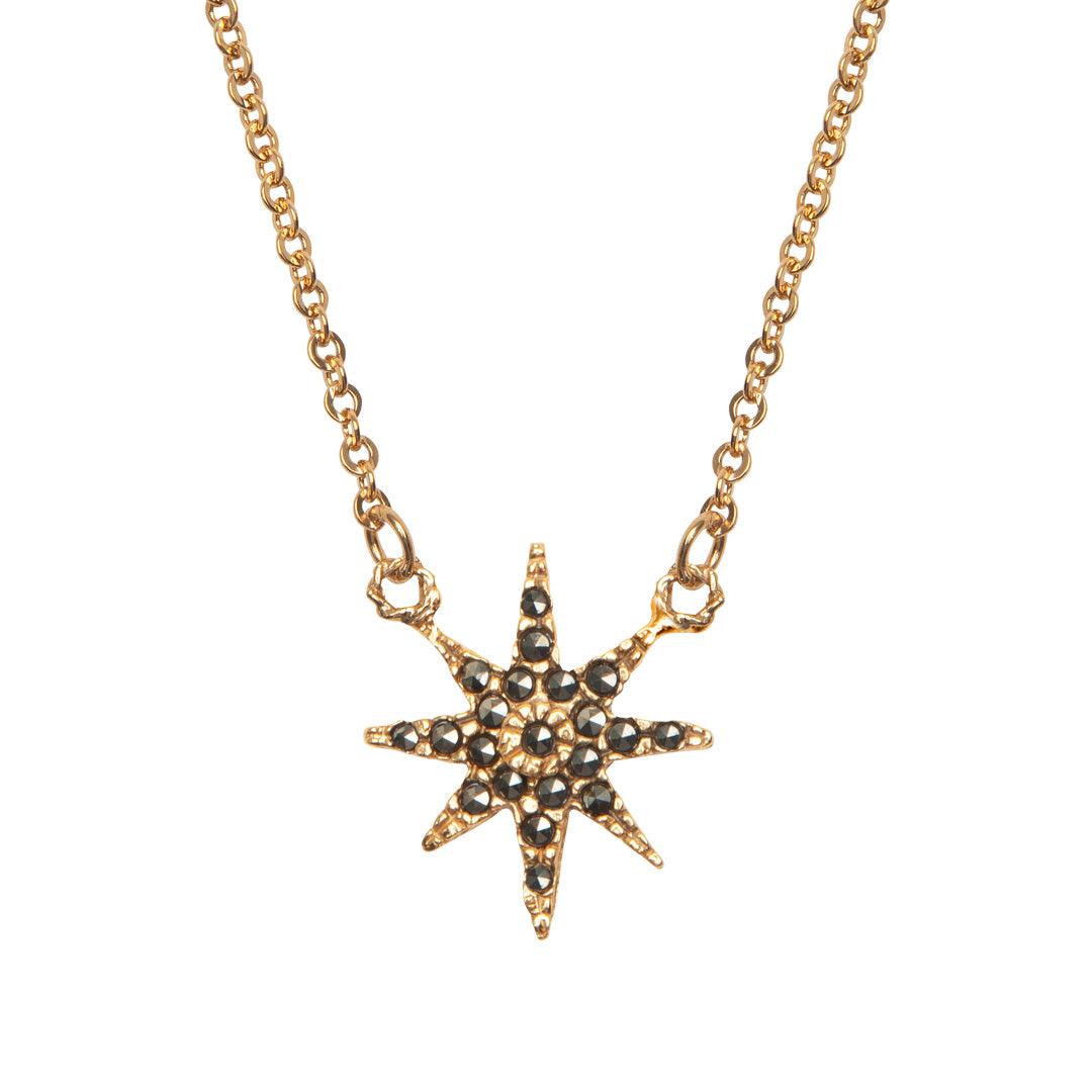 Collar estrella Polaris de plata Cadenas y Collares de Joyería Regina Castillo