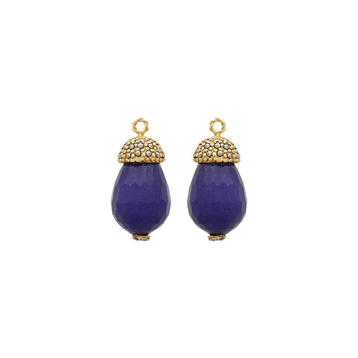 Drop calabazo cuarzo Drops de Joyería Regina Castillo