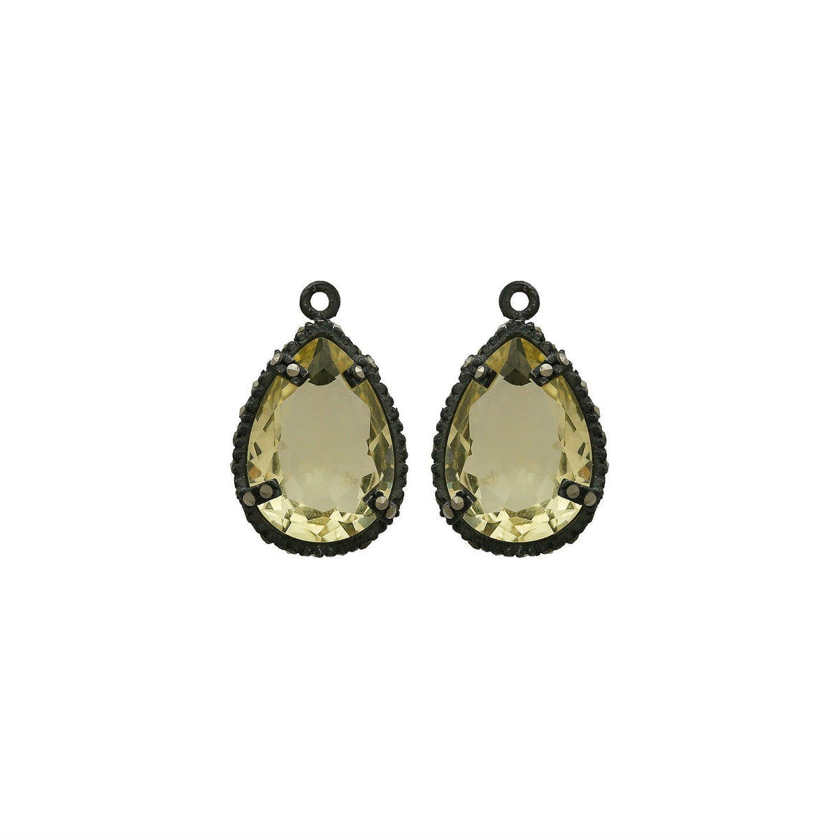 Drop clásico chico con pátina grisácea Drops de Joyería Regina Castillo