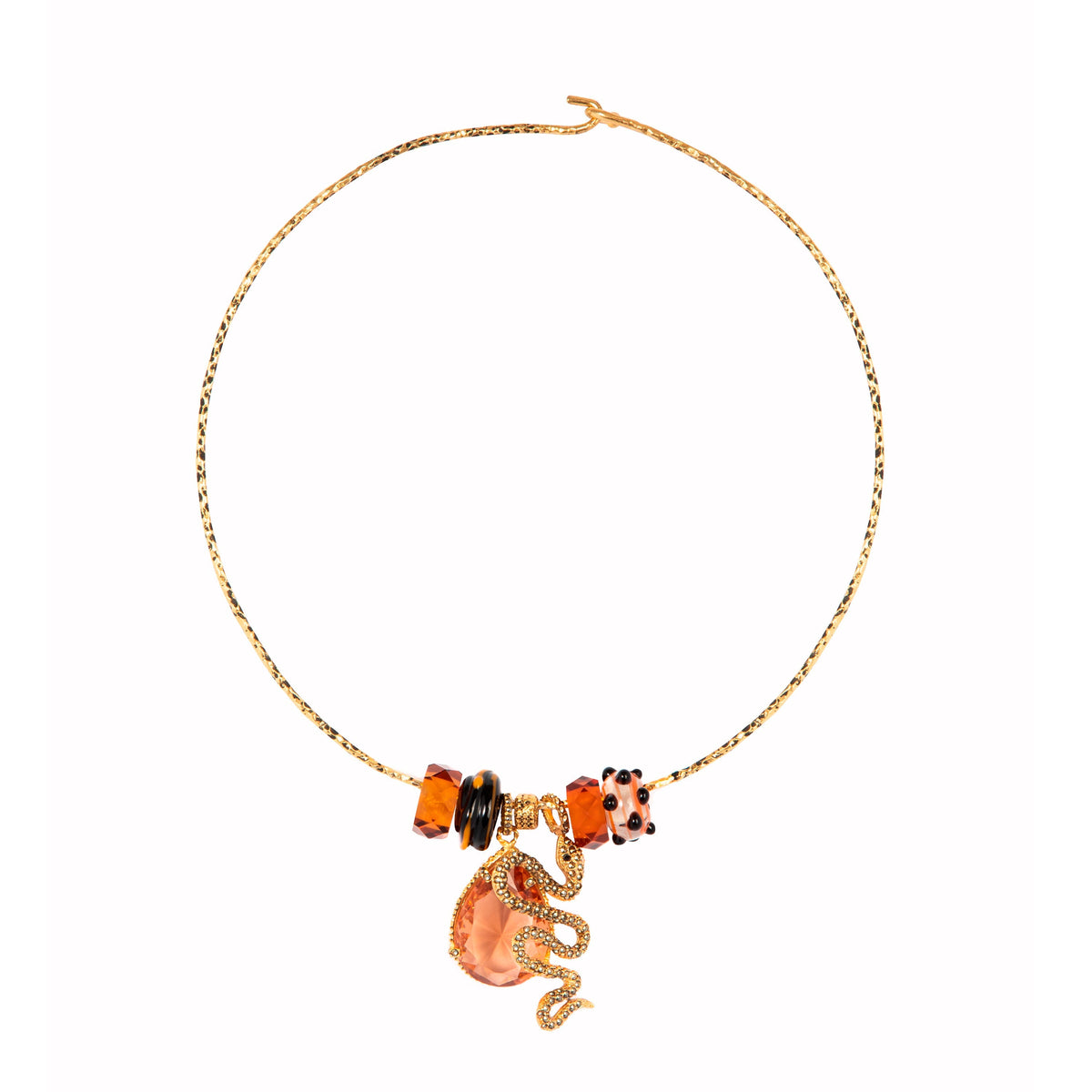 Collar rígido ESPIRALE Collares de Joyería Regina Castillo