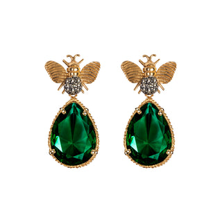 Arete Bee Mix+ Drop Clasico Gold