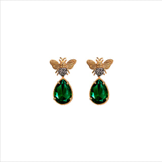 Arete Bee Mix+ Drop Clasico Gold