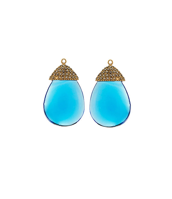 DROP HATTY GOLD Drops de Joyería Regina Castillo
