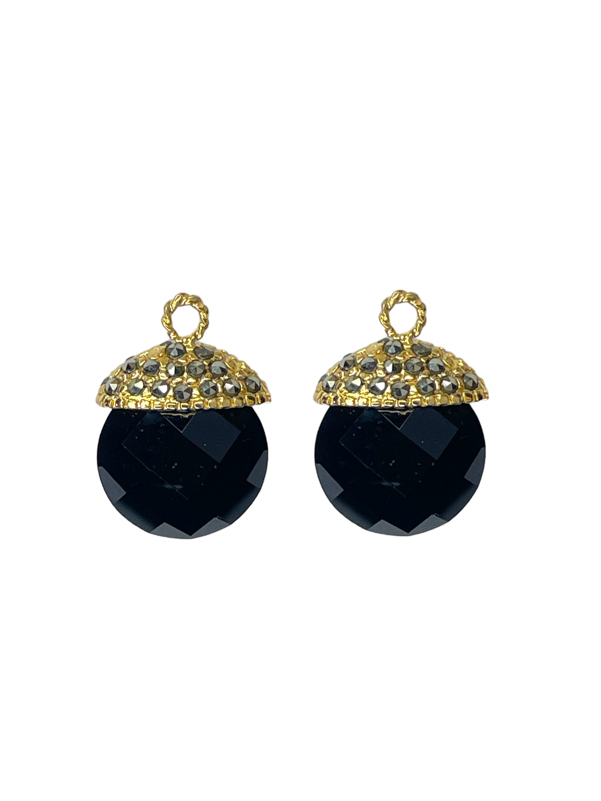 Drop redondo fut gold desmontable Drops de Joyería Regina Castillo