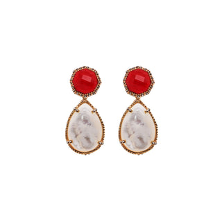 Aretes GEO Madre Perla