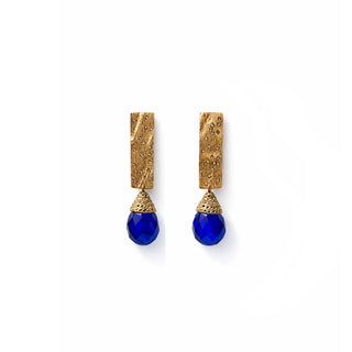 TRIPTY GOLD EARRINGS PLUS PUMPKIN DROP