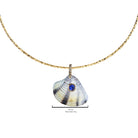 Collar Rigido Litibu Azul Collares de Joyería Regina Castillo