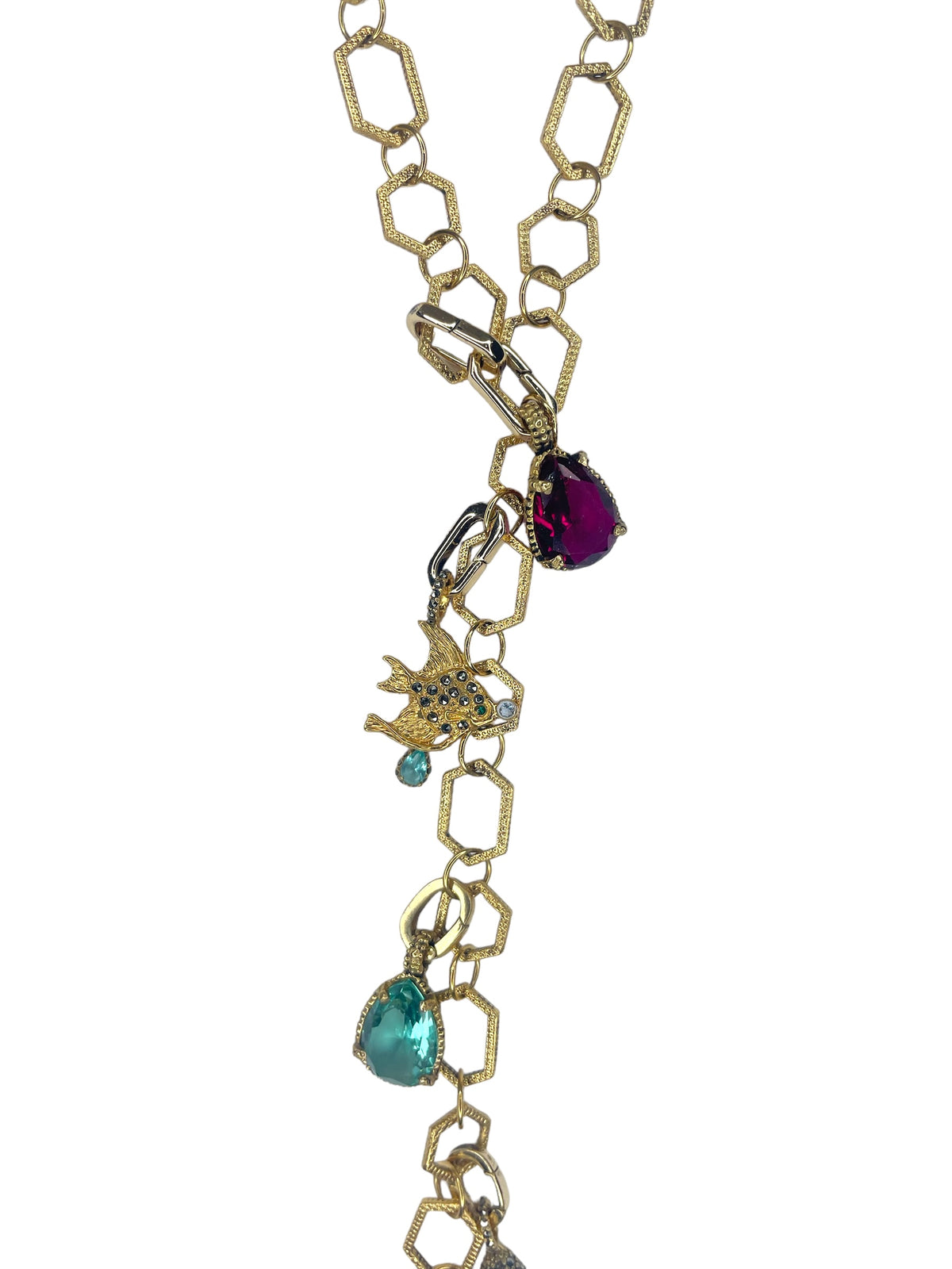 COLLAR COLMENA CON DIJE DORY Collares de Joyería Regina Castillo