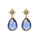 Aretes Polaris + Drop Tanzanita Arete + Drop de Joyería Regina Castillo
