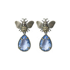 Arete Abeja I + Drop Clásico II Arete + Drop de Joyería Regina Castillo