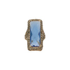 Anillo Bag de plata azul bebé Anillos de Joyería Regina Castillo