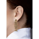 Arete Esqueletón de plata Aretes de Joyería Regina Castillo