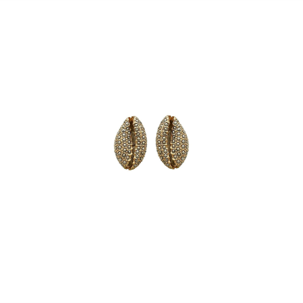 Arete concha calilla de plata personalizable Arete Base de Joyería Regina Castillo