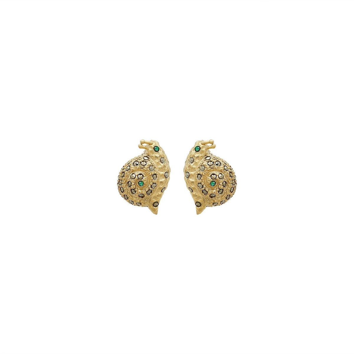Arete siphon gold Aretes de Joyería Regina Castillo