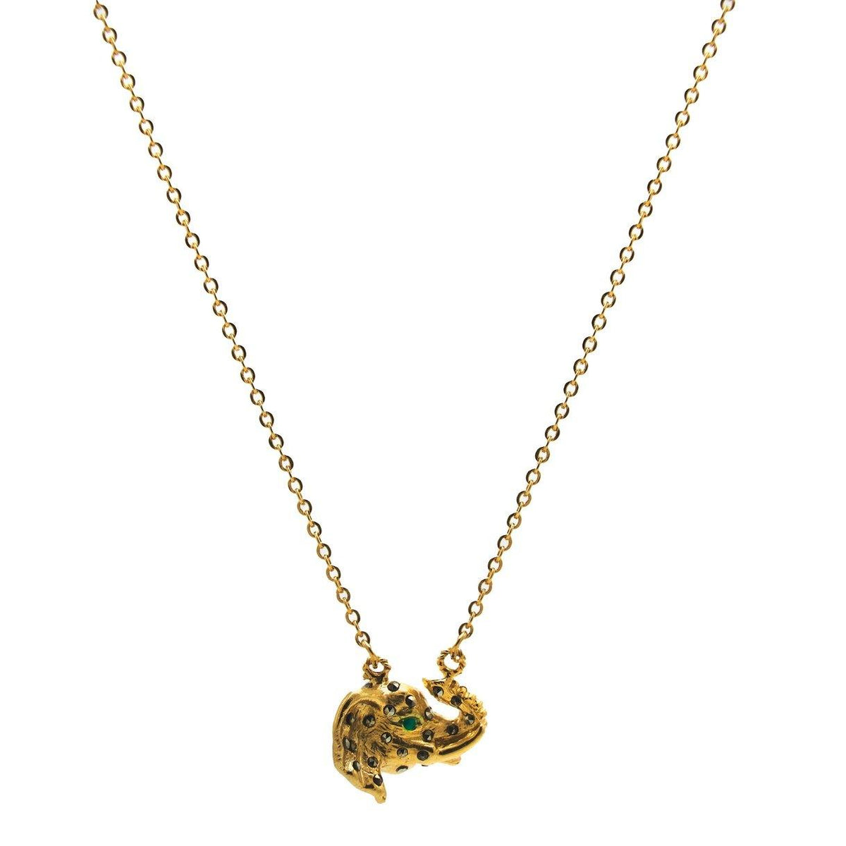Collar elefante gold Collares de Joyería Regina Castillo