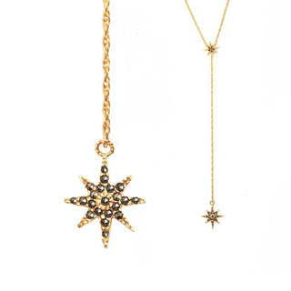 Collar y estrella polaris de plata Cadenas y Collares de Joyería Regina Castillo