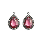 Drop Jan II de plata rosa (desmontable) Drops de Joyería Regina Castillo