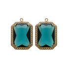 Drop baguette clásico dorado Drops de Joyería Regina Castillo