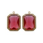 Drop baguette clásico dorado Drops de Joyería Regina Castillo