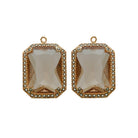 Drop baguette clásico dorado Drops de Joyería Regina Castillo