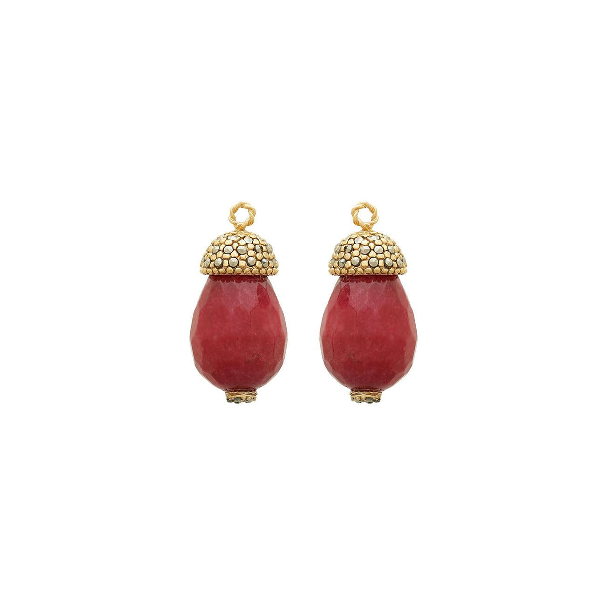 Drop calabazo cuarzo Drops de Joyería Regina Castillo