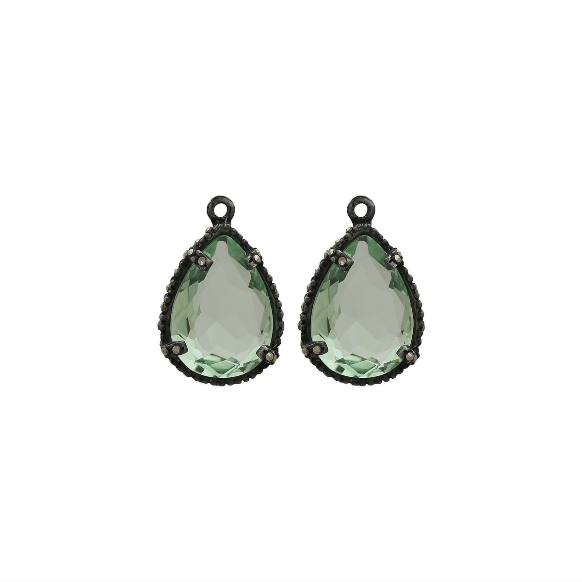Drop clásico chico con pátina grisácea Drops de Joyería Regina Castillo