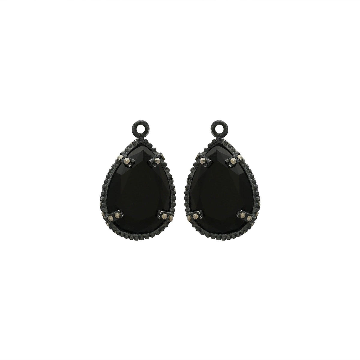 Drop clásico chico con pátina grisácea Drops de Joyería Regina Castillo