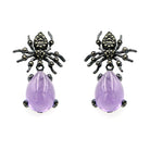 Arete Araña Mom + Drop Clásico de plata Arete + Drop de Joyería Regina Castillo