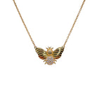 Collar abeja diamantes Collares de Joyería Regina Castillo