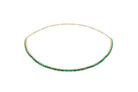 Collar tennis green Collares de Joyería Regina Castillo